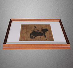 通道书画装裱配框服务案例