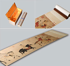 通道馆藏书画复制博物馆书画复制服务